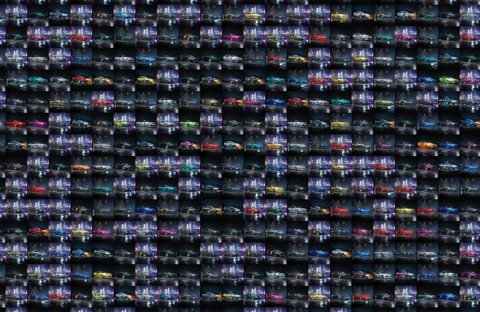 Aftermarket teaser — the starting grid